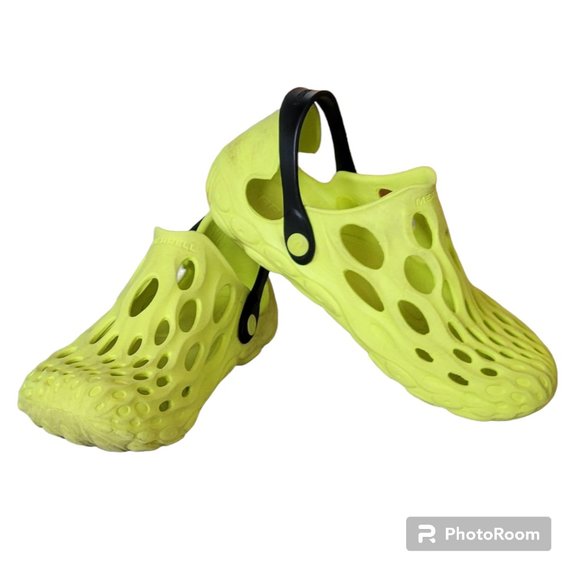 Merrell Hydro Moc Water HI VIZ Slip On Shoe Clog Sz 6/7 Flawed - Picture 2 of 13